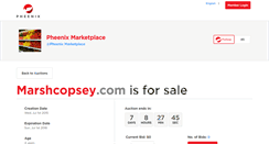 Desktop Screenshot of marshcopsey.com